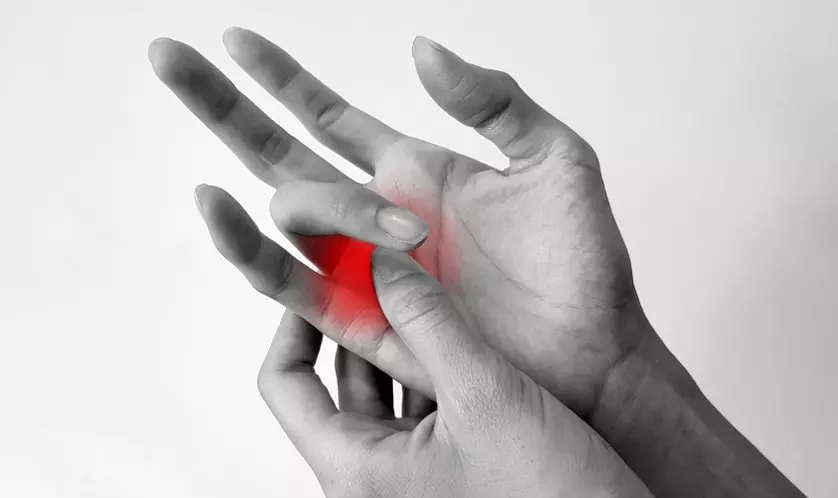ばね指の痛み